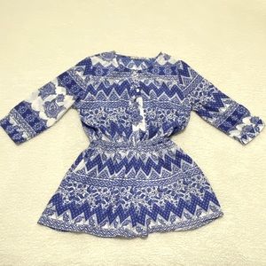 Romper Paisley size Large